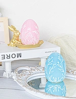 easter eggs candle