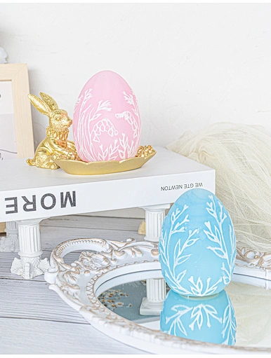 easter eggs candle